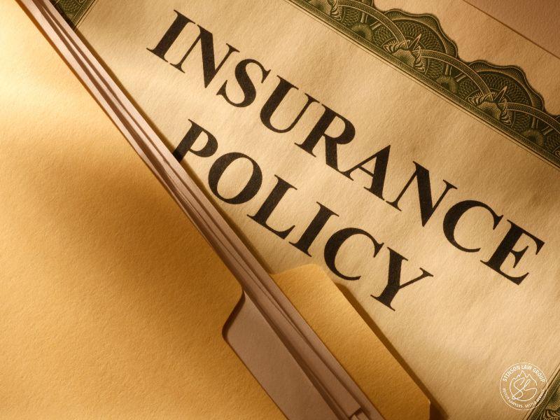 Insurance policy documents for a Montana insurance claim