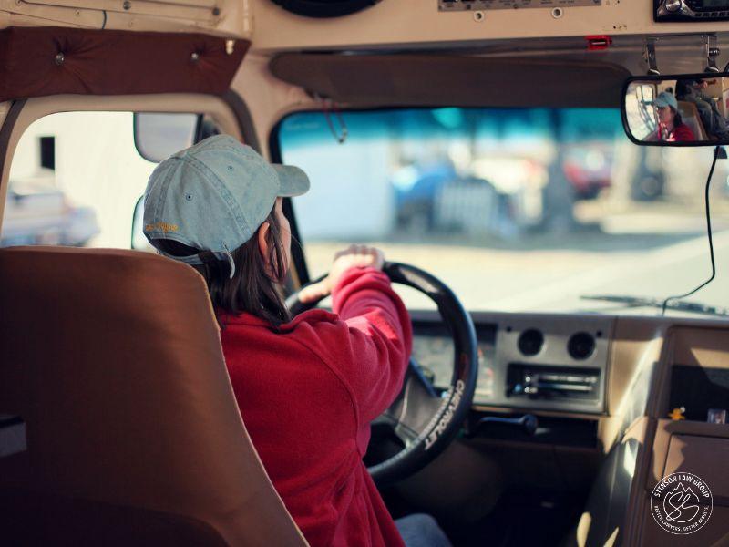 Truck driver's perspective