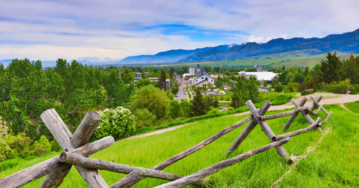 Bozeman, MT Photo taken of Bozeman, Montana town